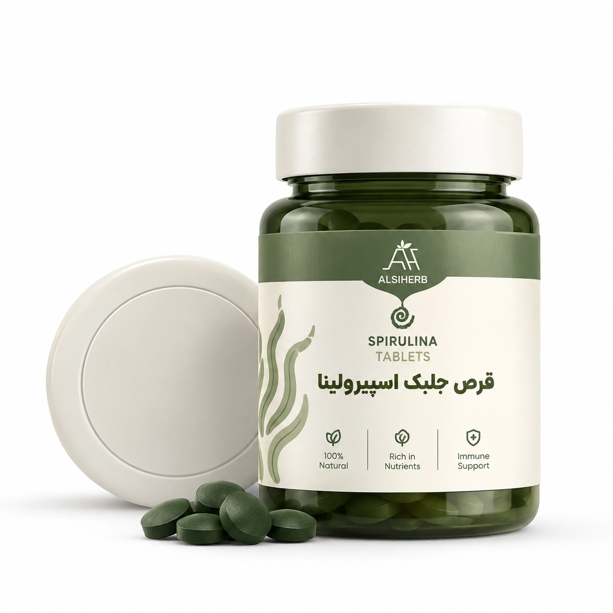 خرید قرص جلبک اسپیرولینا آلسی هرب