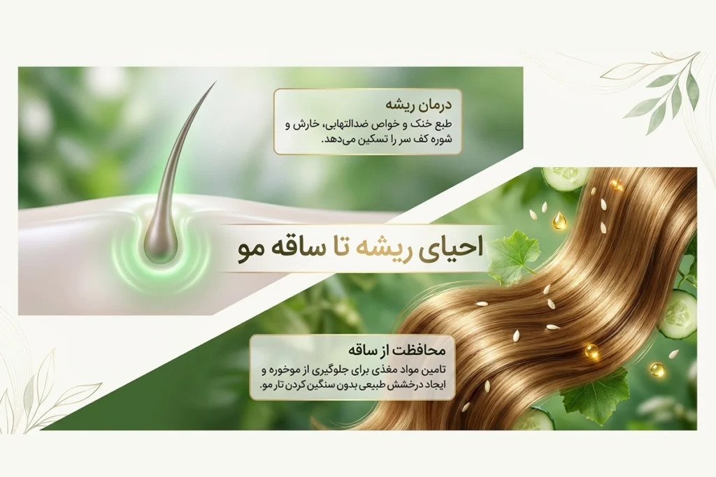 فواید روغن بذر خیار برای مو از موخوره تا درخشندگی  مو