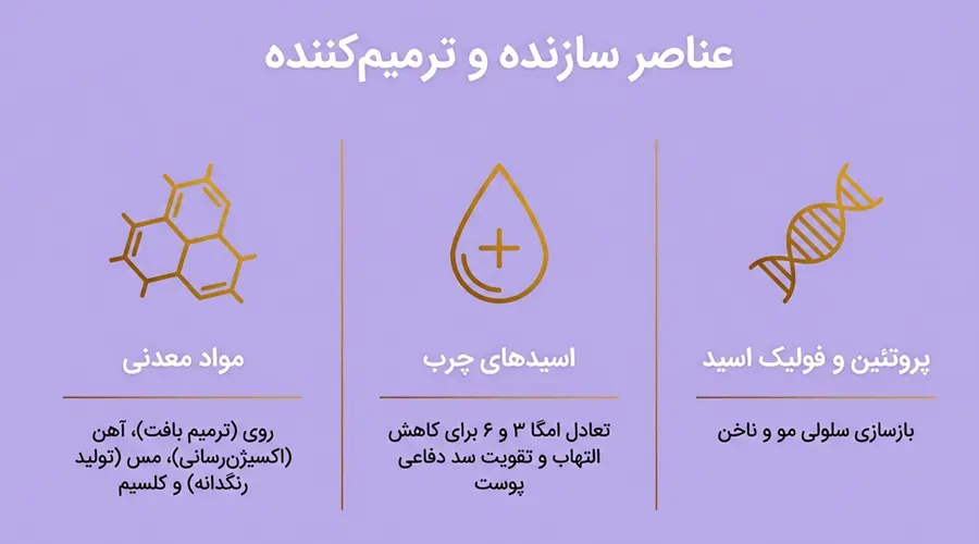 ترکیبات روغن زرده تخم مرغ