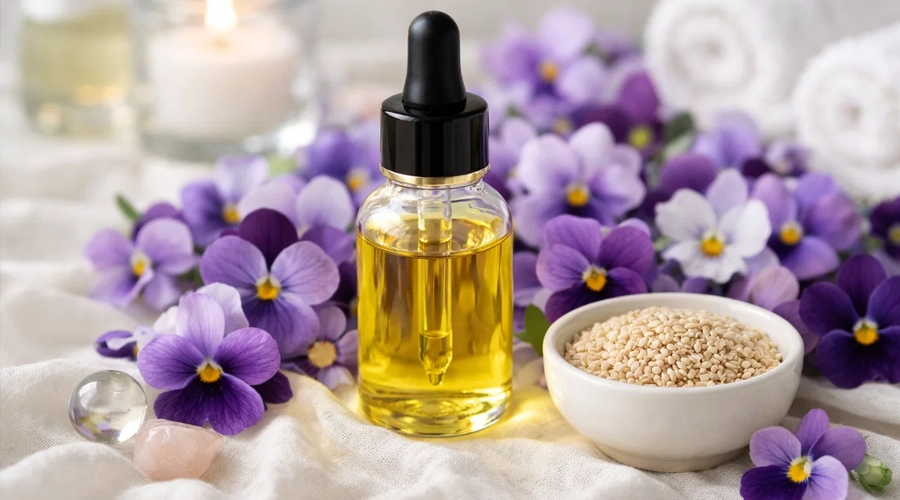 خرید روغن بنفشه کنجد اصل