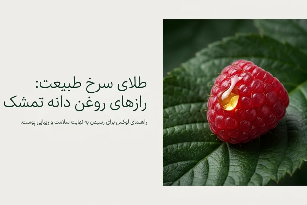 روغن تمشک اصل • مهر ۱۷ام, ۱۴۰۵ راهنمای خرید روغن تمشک آلسی هرب