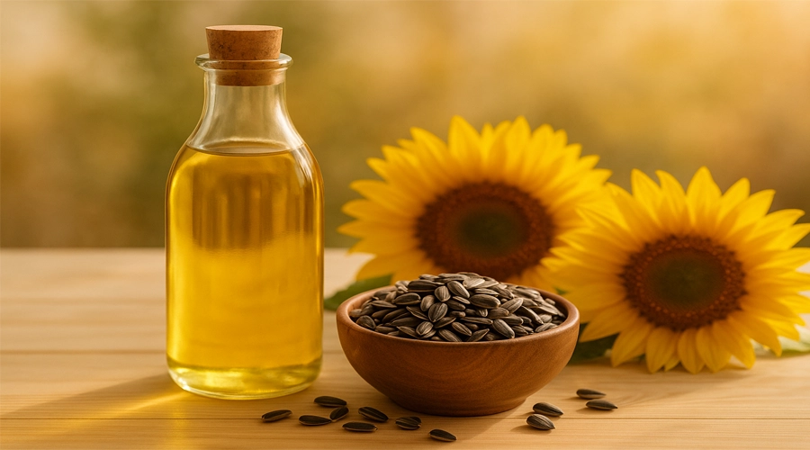 خرید روغن آفتابگردان خوراکی مناسب سالاد و غذاهای سالم