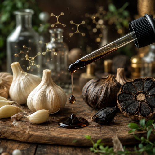 فواید و خواص روغن سیر سیاه
