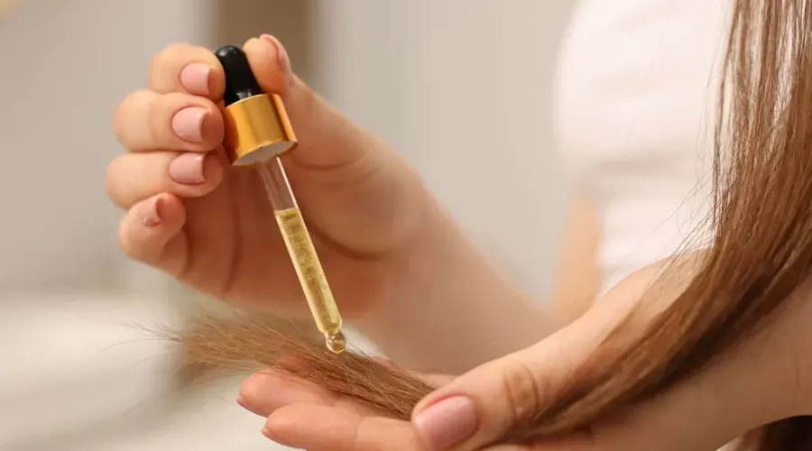 اثر روغن آمله بر کاهش دوشاخه شدن مو