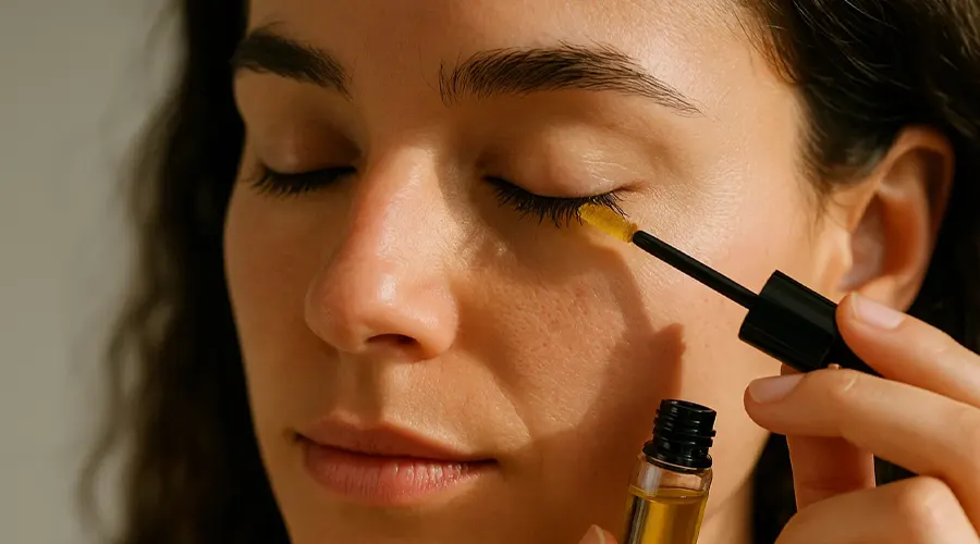 روغن آرگان برای تقویت مژه