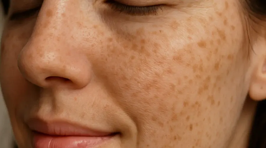 درمان لک‌های پوستی با روش طبیعی