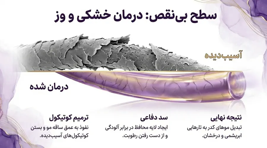 روغن ماریانا برای درمان خشکی مو