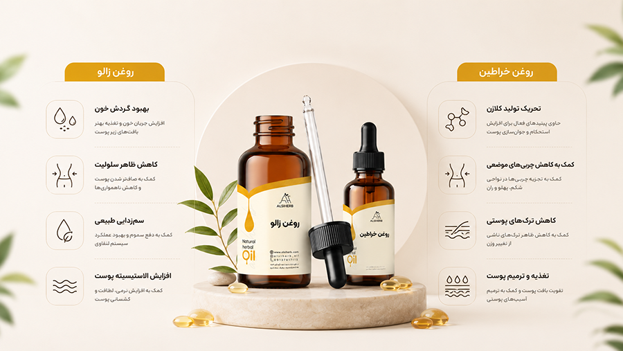 بررسی روغن های افزایش حجم عضلات