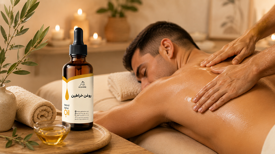 ماساژ با روغن حجم دهنده