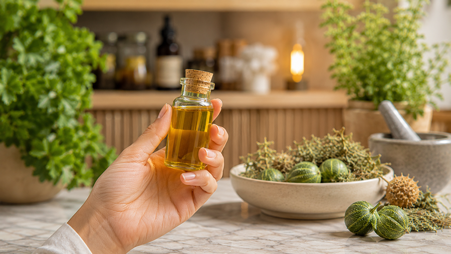روغن حنظل برای پوست و مو