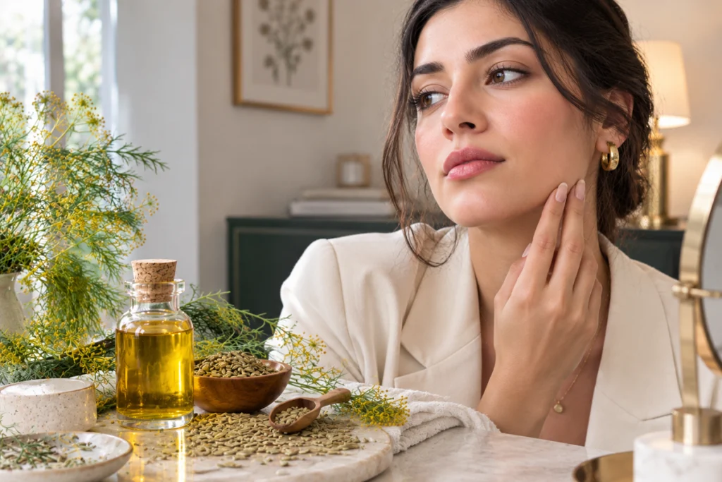 روغن رازیانه گیاهی برای مدیریت موهای زائد