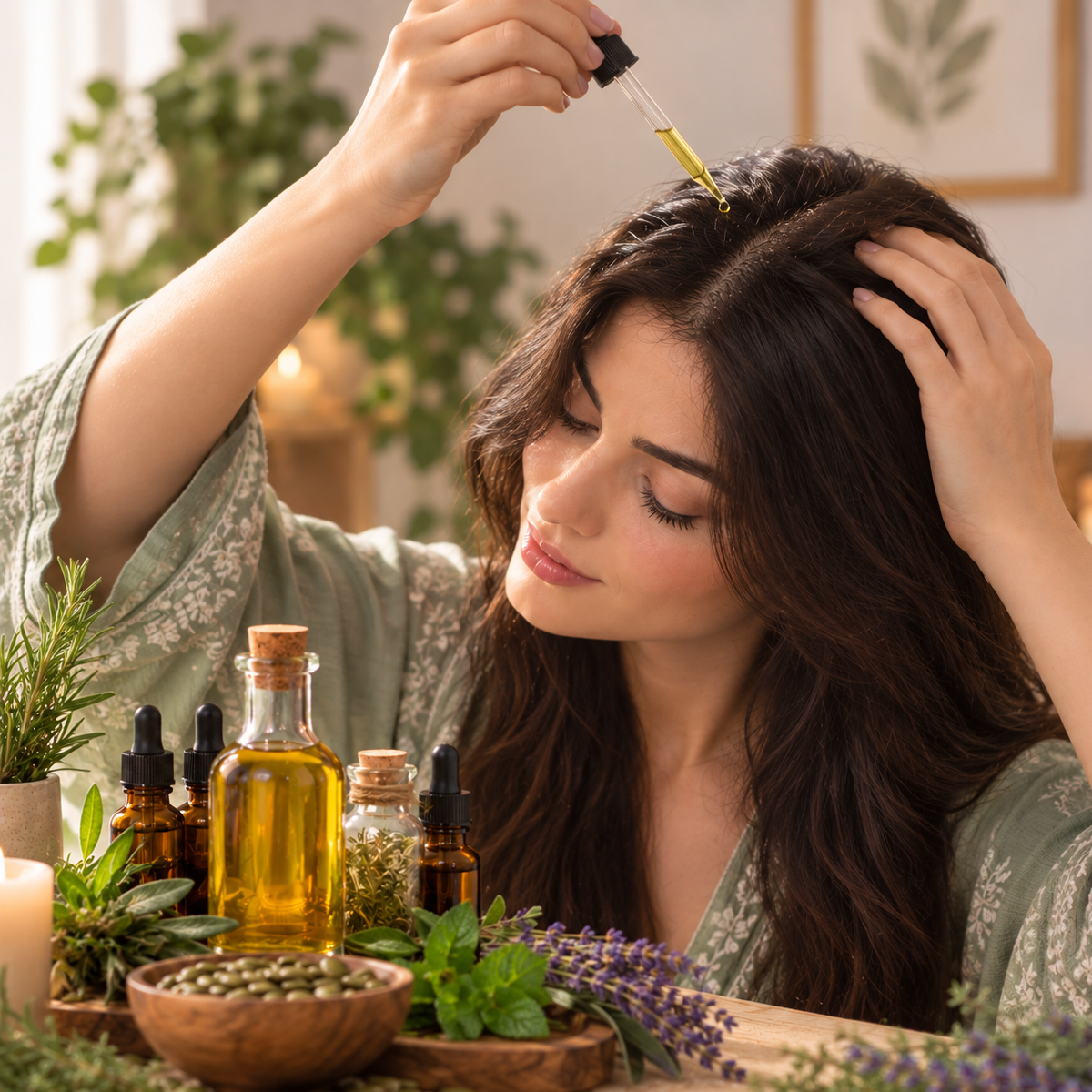 بهترین روغن گیاهی برای ریزش موی الگوی زنانه