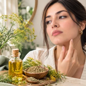 بررسی تاثیر روغن رازیانه برای موهای زائد زنان