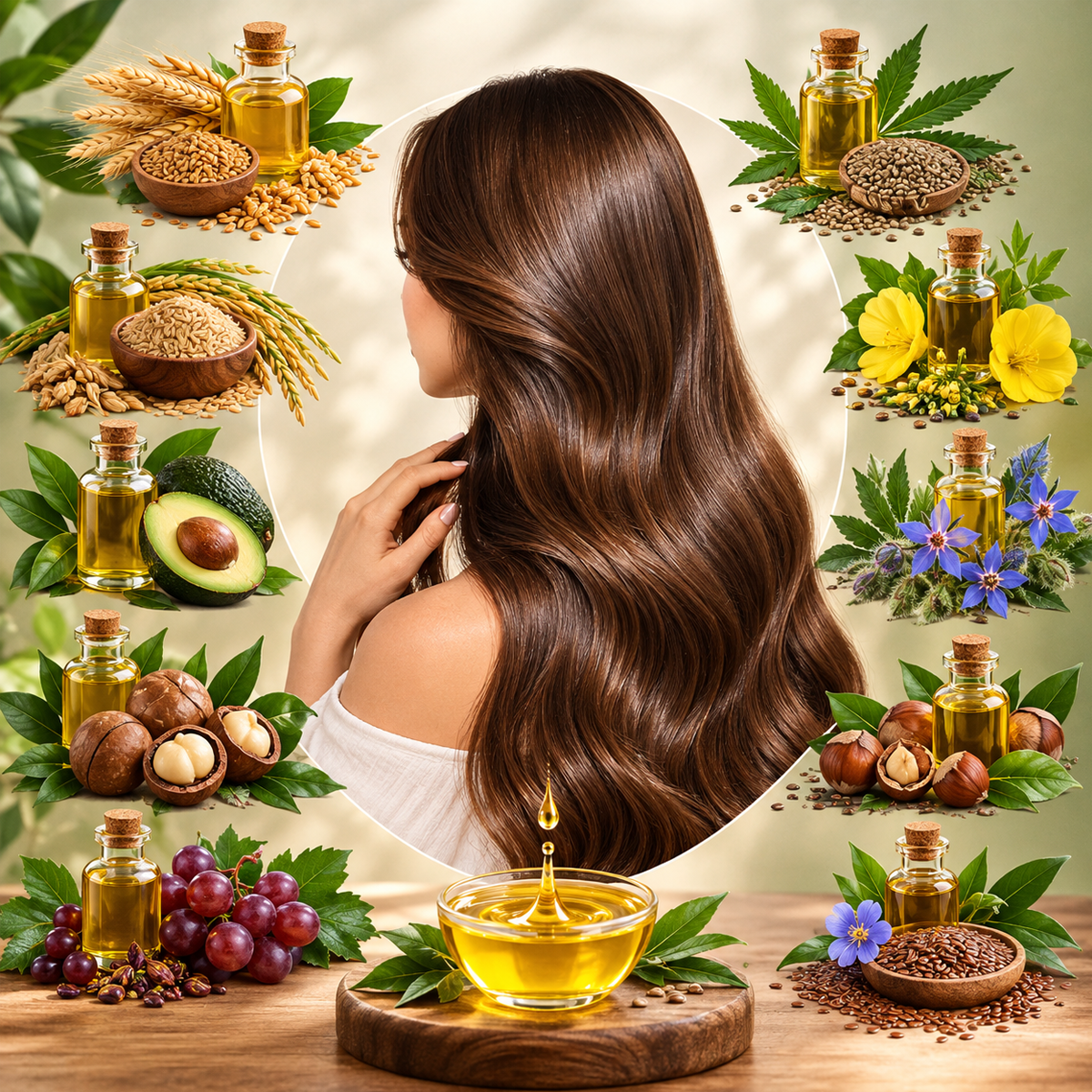 بهترین روغن برای موهای وز