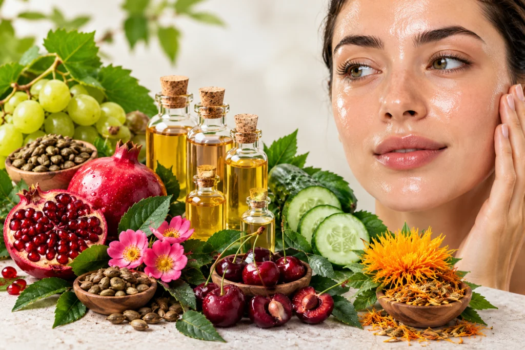 راهنمای انتخاب بهترین روغن‌های گیاهی برای پوست چرب