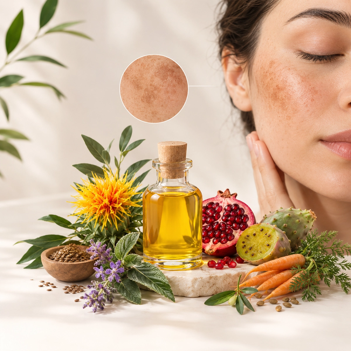 روغن گیاهی برای لک ماکولار