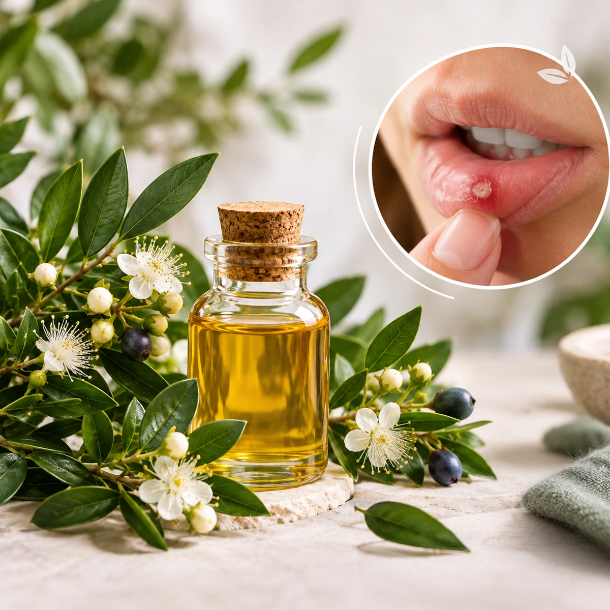 روغن مورد برای آفت دهان و کمک به کاهش درد زخم