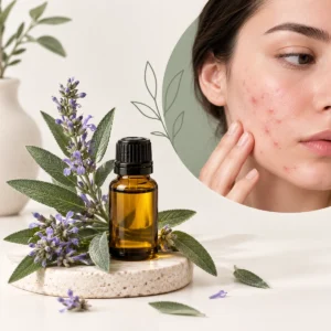 بررسی خواص روغن مریم گلی برای جوش صورت